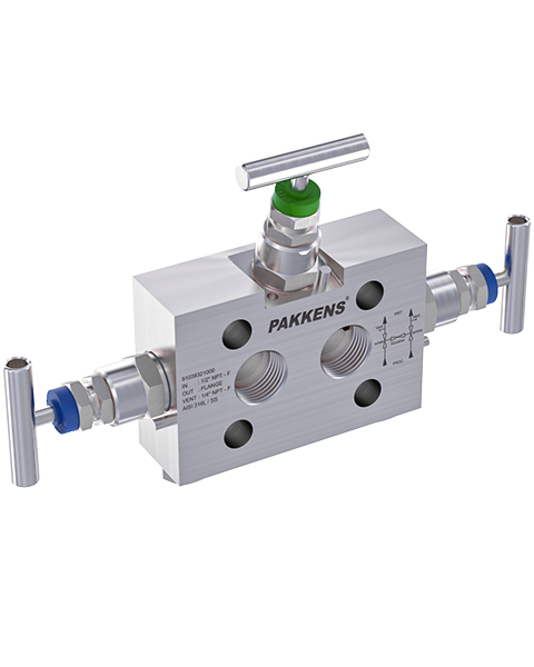 PAKKENS | Pressure Accessories | MP3125 / 3 Way Manifold